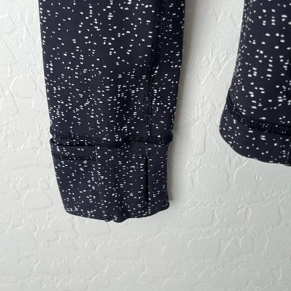 Lululemon define jacket black white dot 6
